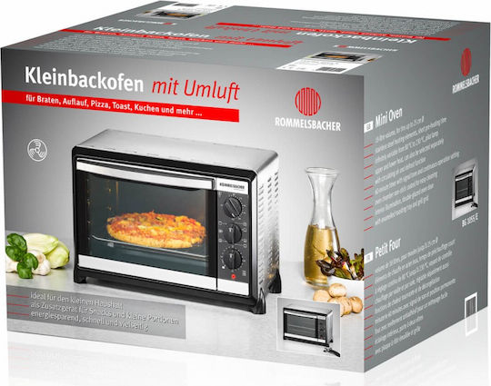 Rommelsbacher Cuptor Electric 18lt Fără Arzătoare Cu Aer