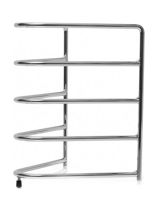 Skeppshult Kitchen Organizer Racks Metallic in Silver Colour