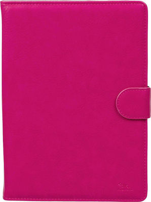 Rivacase Klappdeckel Synthetisches Leder Rosa (Universal 10" -> Universell 10 Zoll) 3017