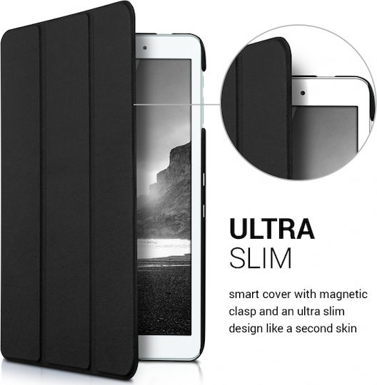KWmobile Ultra Slim Flip Cover Μαύρη (MediaPad T2 10.0")