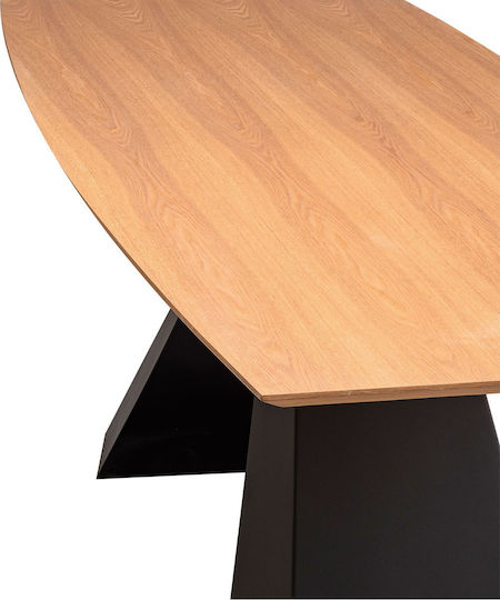 Dylan 180 Τραπεζαρίας Δρυς 180x90x76εκ. Dylan 180 Τραπεζαρίας Δρυς 180x90x76εκ.