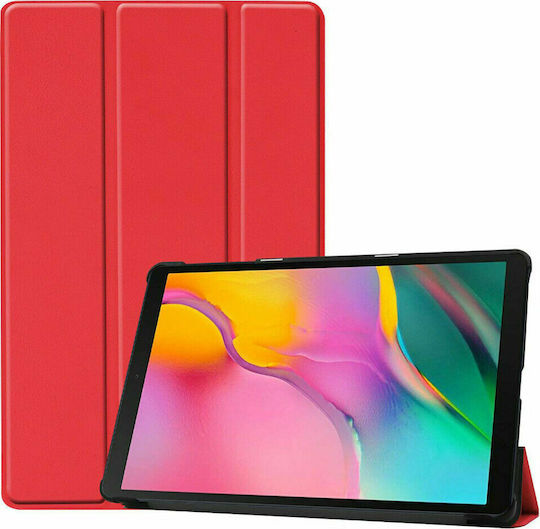 Husă Tri-Fold Flip Cover Roșie (Galaxy Tab S6 10.5)