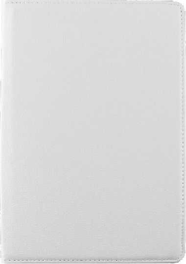 Flip Cover Rotativ Alb Pentru Galaxy Tab S6 10.5