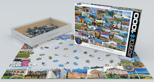 Globetrotter France Puzzle 2D 1000pcs