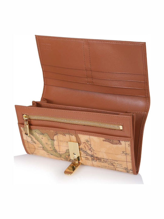 Large Women's Wallet Classic Tabac Brown