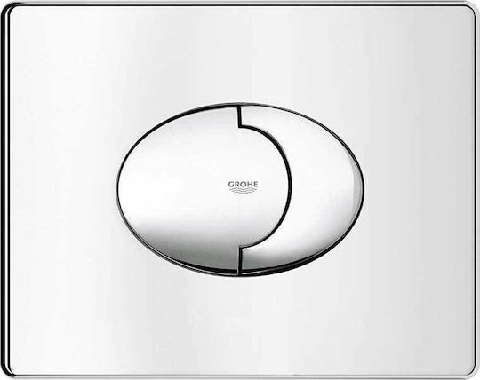 Grohe Skate Air Plus Πλακέτα για Καζανάκια Διπλής Λειτουργίας Chrome