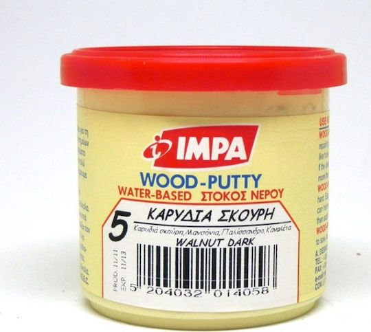 Impa Wood Putty Water Dark Walnut 200gr