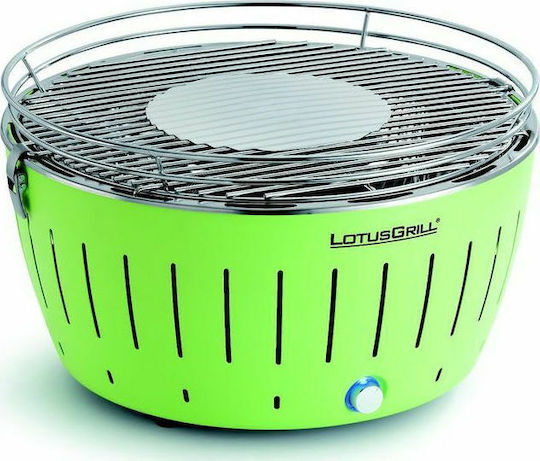 LotusGrill G340 Stainless steel Portable Charcoal Grill 32cmx32cm