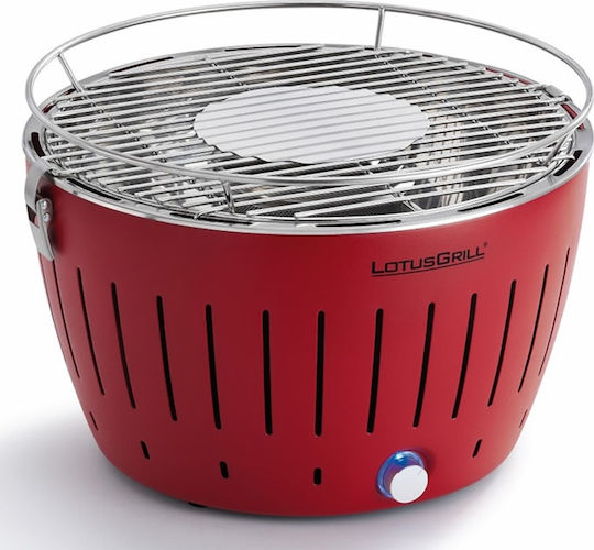 LotusGrill Ανοξείδωτη Φορητή Ψησταριά Κάρβουνου 40.5x40.5εκ.
