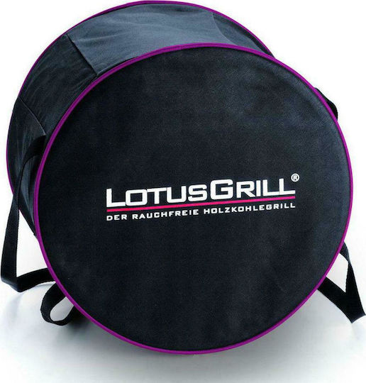 LotusGrill G340 Ανοξείδωτη Φορητή Ψησταριά Κάρβουνου 32x32εκ. Plum Purple