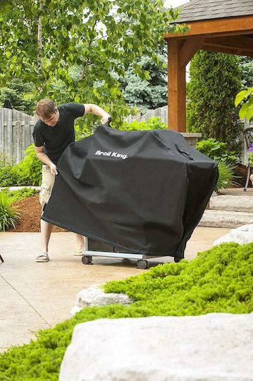 Broil King Grill Cover Black from Polyester 163cmx58cmx116cmcm