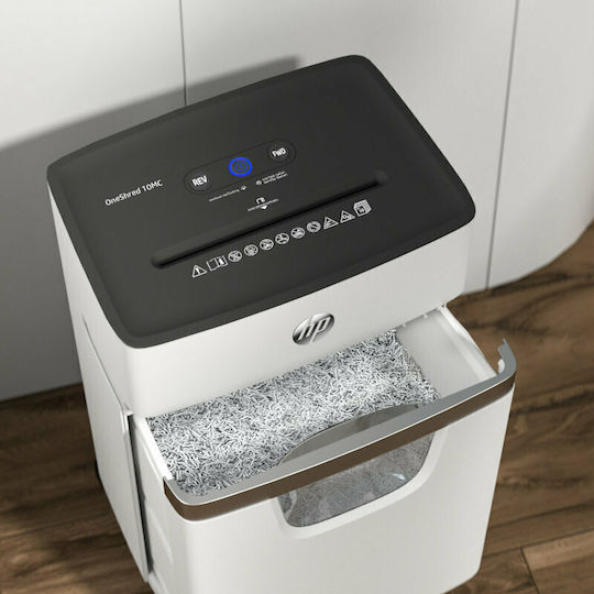 HP Oneshred Micro Cut 10-Sheet Paper Shredder