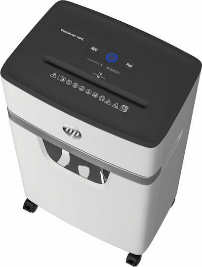 HP Oneshred Micro Cut 10-Sheet Paper Shredder