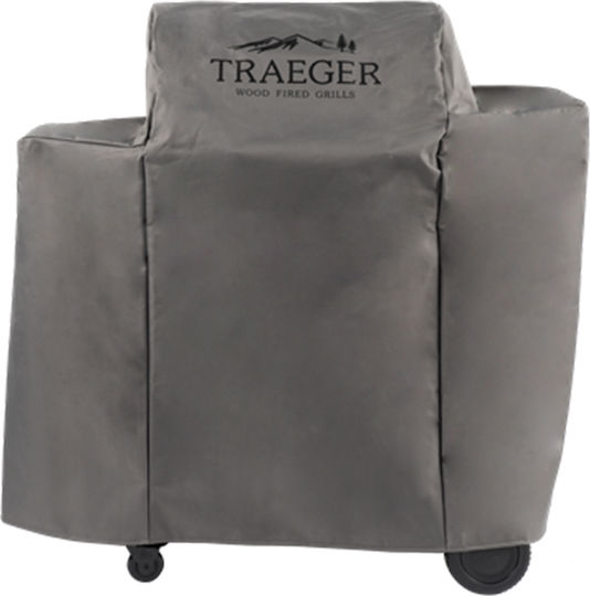 Traeger Ironwood 650 Grill Cover Black Compatible with the Ironwood 650 with UV Protection 116.8cmx62.2cmx109.9cmcm