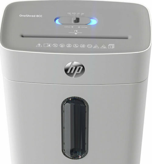 HP Oneshred Cross Cut 8-Sheet Paper Shredder