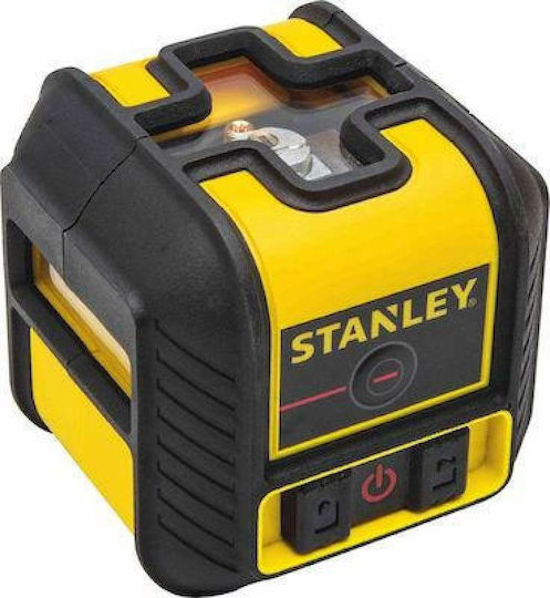Stanley Cross 90 Αυτορυθμιζόμενο Γραμμικό Αλφάδι Laser Πράσινης Δέσμης 1.5V με Εύρος Εργασίας 16m