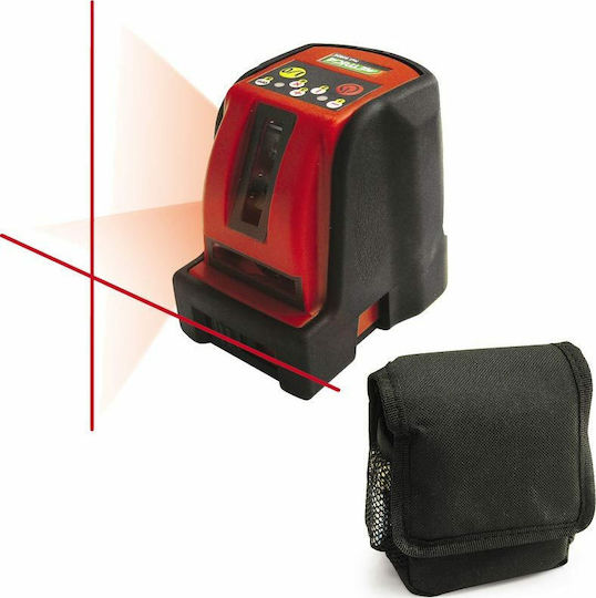 Metrica Laserbox 2 Caoutchouté Self-leveling Linear Laser Level Red Beam 1.5V