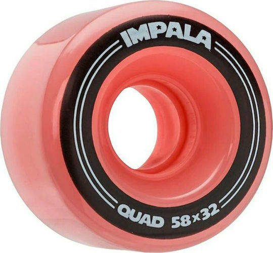 Impala Replacement Wheels 58mm Ροζ (4τμχ)