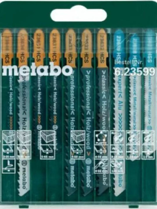 Metabo 623599000 Λάμες για Μέταλλο και Ξύλο 10τμχ