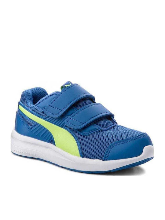 Escaper Mesh V PS Kinder Sportschuhe Laufen mit Bügel- und Schleifenverschluss Blau