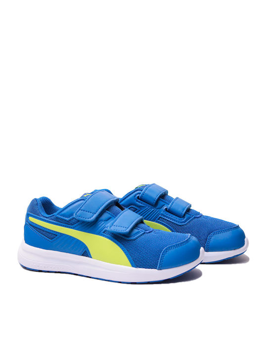 Escaper Mesh V PS Kinder Sportschuhe Laufen mit Bügel- und Schleifenverschluss Blau
