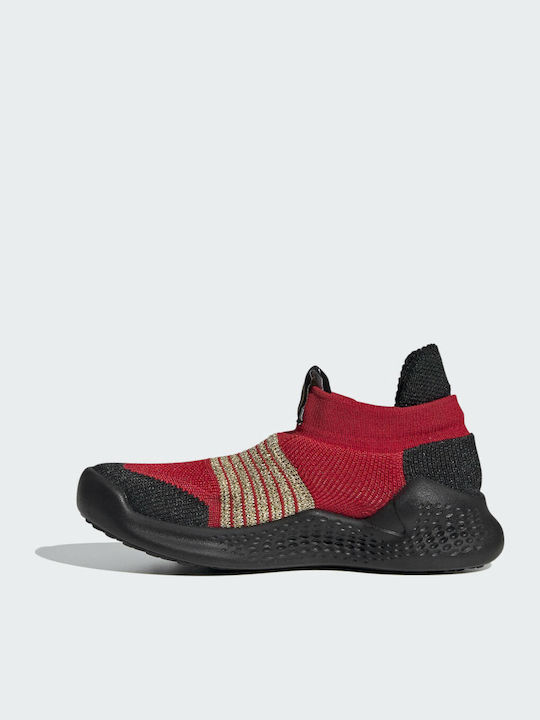 Marvel Iron Man Pure RNR Shoes Kids Sports Shoes Running Slip-On Scarlet / Gold Metallic / Core Black
