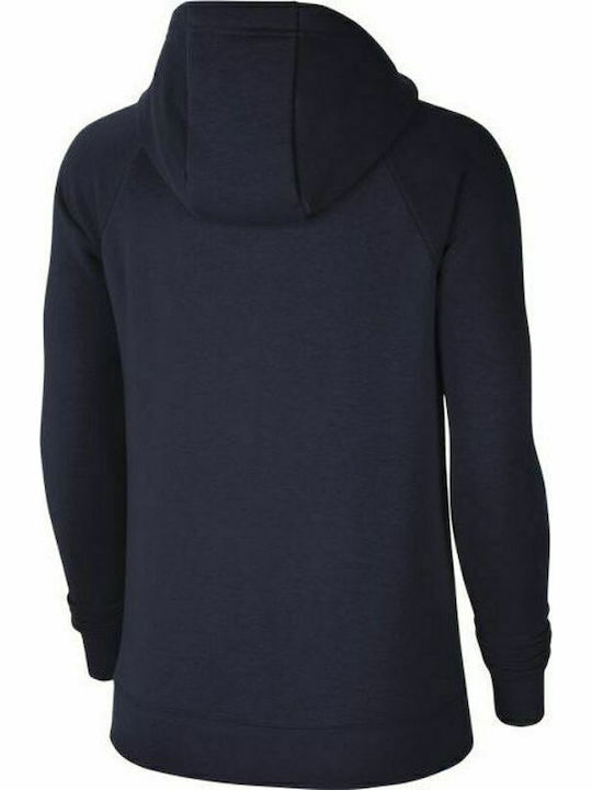 Dri-Fit Dry Park Women's Sweatshirt Jacket Hooded Navy Blue