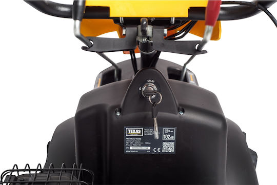 Texas PRO TRAC 1350BE Четиритактов Мотофреза Бензинов 14.5к.с/420сс с Електрически старт и Двигател Briggs & Stratton