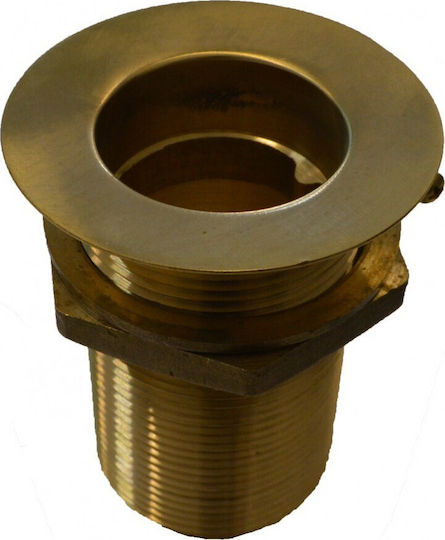 Eval Boat Gutter Straight Flow for Valve inches 1" 1/2