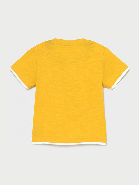 Mayoral Kids Blouse Short Sleeve Yellow