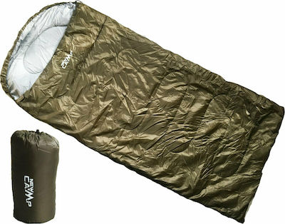 New Camp Schlafsack Einzeln 2 Jahreszeiten Menalo XL Khaki