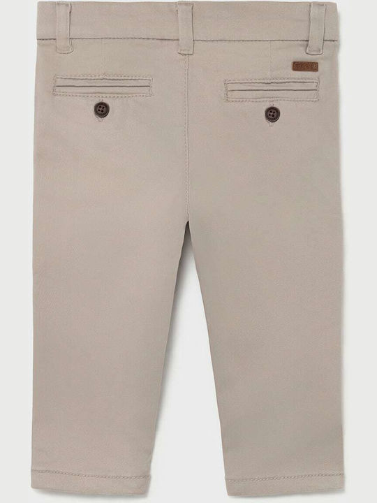 Mayoral Boys Fabric Trouser Beige