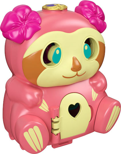 Mattel Flip And Reveal Sloth Polly Pocket Sloth για 4+ Ετών 10εκ. (Διάφορα Σχέδια)