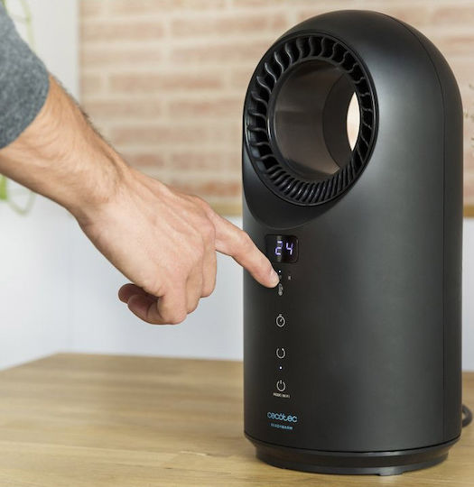 Cecotec Ready Warm 8400 Bladeless Connected Αερόθερμο Δαπέδου 1500W