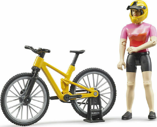 Bruder Mountain Bike with Female Cyclist