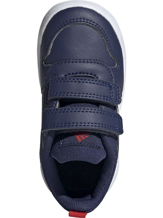Tensaur Tensaur Kids Sports Shoes Running with Hoop & Loop Closure Dark Blue / Cloud White / Active Red