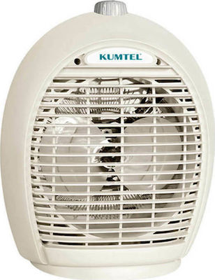 Kumtel Twix Fan Heater Room Floor and Wall Bej 2000W