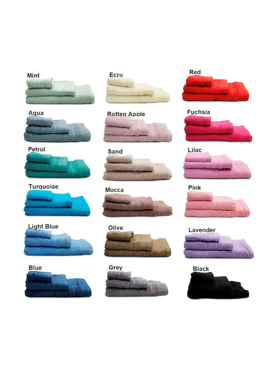 Palatex Facecloth All Day 50x90cm Mocca Weight 500gr/m²