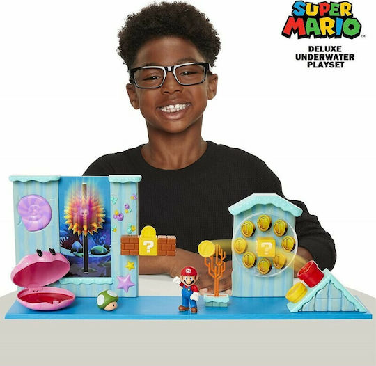 Jakks Pacific Nintendoスーパーマリオデラックス Jakks Pacific Super Mario Deluxe Set De Joacă Subacvatic Pentru