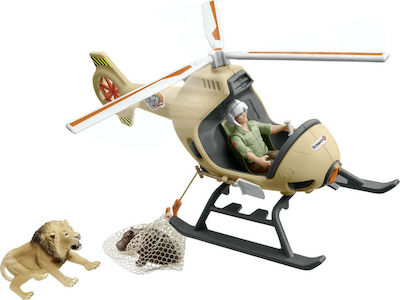 Schleich-S Παιχνίδι Μινιατούρα Wild Life Animal Rescue Helicopter