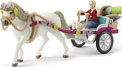 Schleich-S Miniature Toy Carriage for Horse Club Horse Show for 5-12 Years