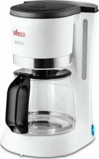 Ufesa CG7123 Activa 39546 Mașină de cafea cu filtru 680W Alb