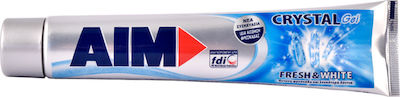 AIM Crystal Gel Fresh & White Toothpaste for Whitening 75ml