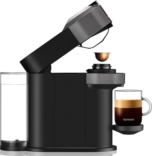 De'Longhi Next Καφετιέρα για Κάψουλες Vertuo Πίεσης 19bar Dark Grey