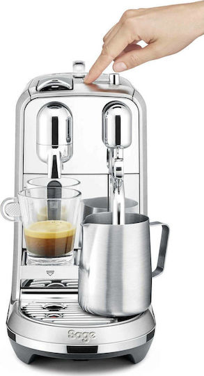 Sage Creatista Plus Kapsel-Kaffeemaschine Nespresso Druck 19bar Rostfreier Stahl