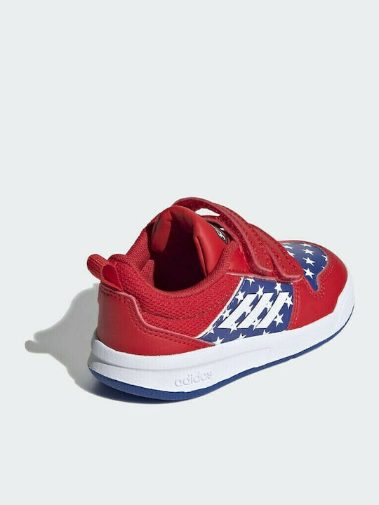 Tensaur Kids Sneakers with Hoop & Loop Closure Red