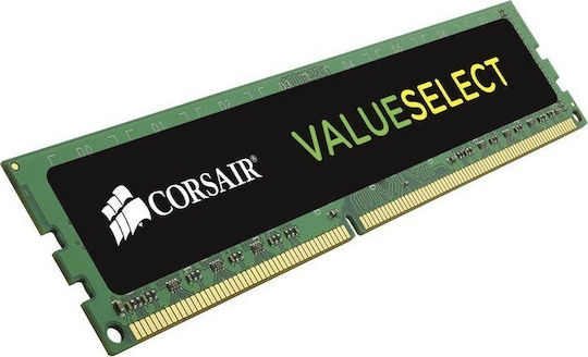 Corsair ValueSelect DDR3 με Module 1x4GB και Ταχύτητα 1600 για Desktop