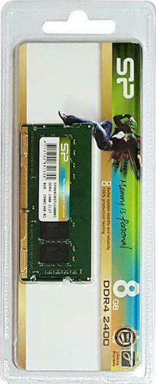 DDR4 με Module 1x8GB και Ταχύτητα 2400 για Laptop