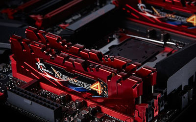 G.Skill Ripjaws 4 8GB DDR4 RAM cu 2 module (2x4GB) și Viteză 2800 pentru Desktop