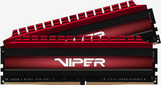Patriot Viper 4 Series 32GB DDR4 RAM with 2 Modules (2x16GB) and 3200 Speed for Desktop